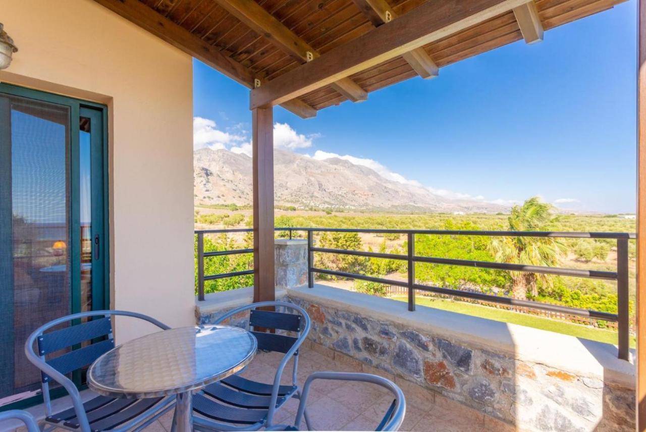 Spiros Beach Villa Frangokastello Eksteriør bilde