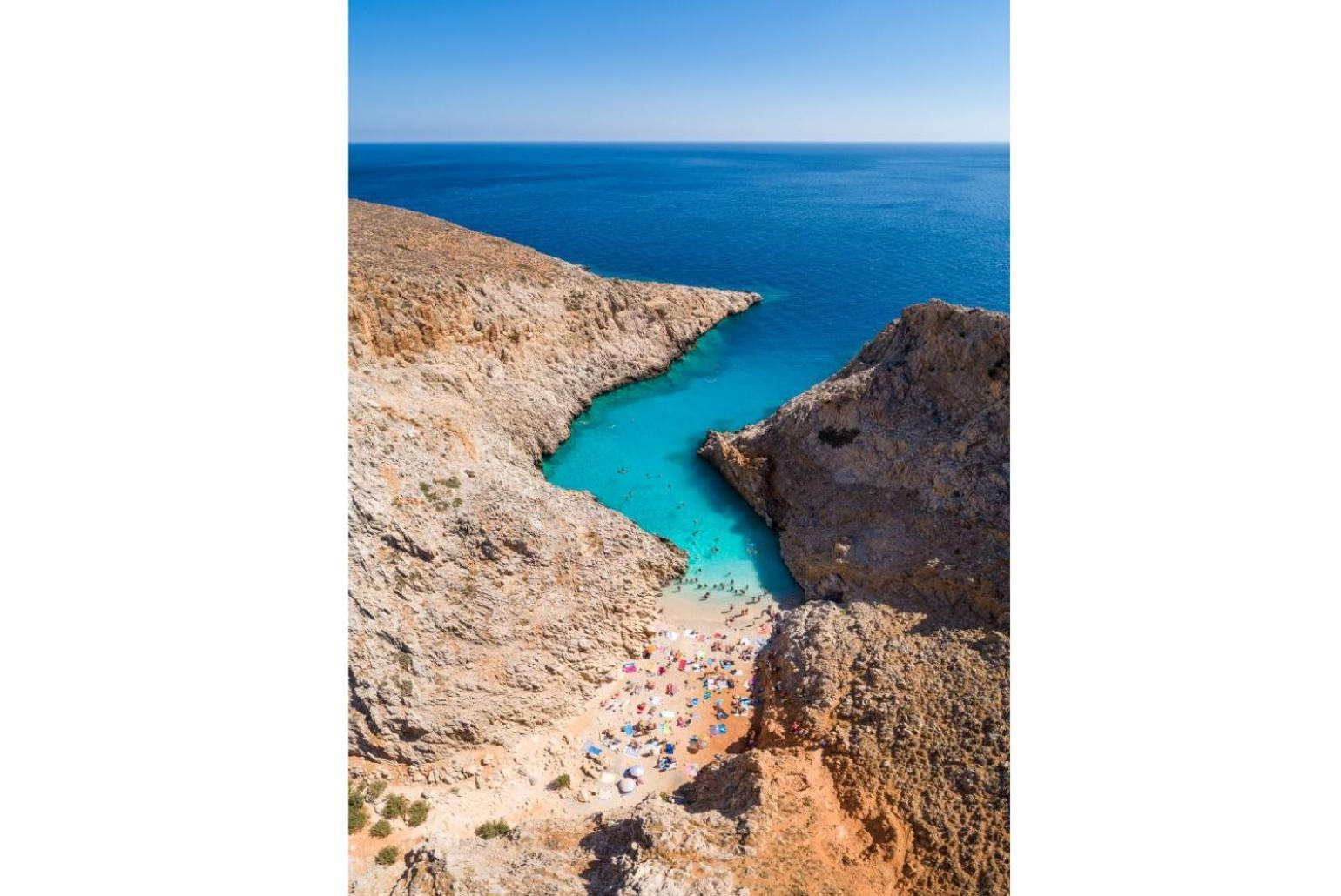 Spiros Beach Villa Frangokastello Eksteriør bilde